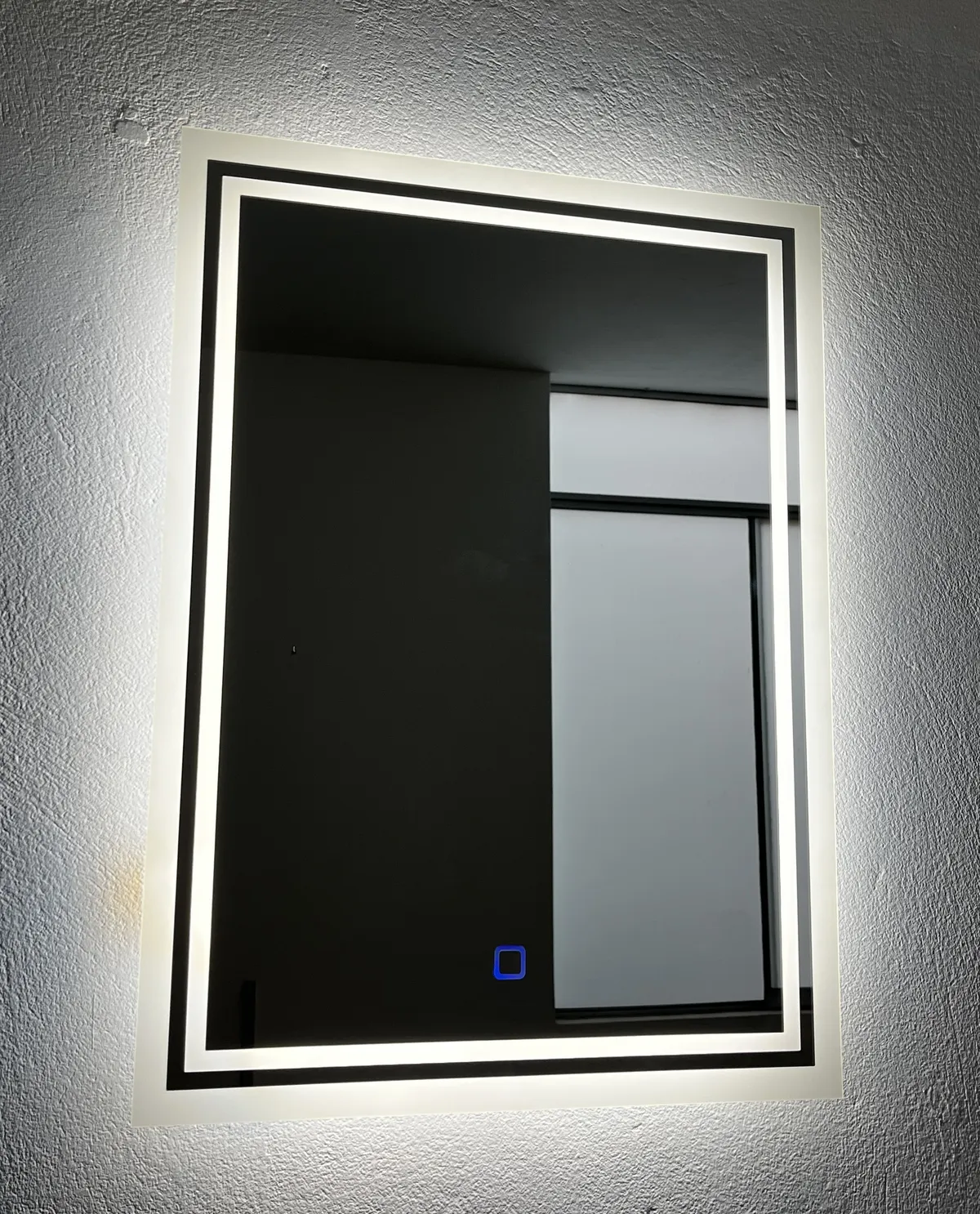 Espejo LED Cleo · Rectangular, 60 × 45 cm — Levano Home Perú