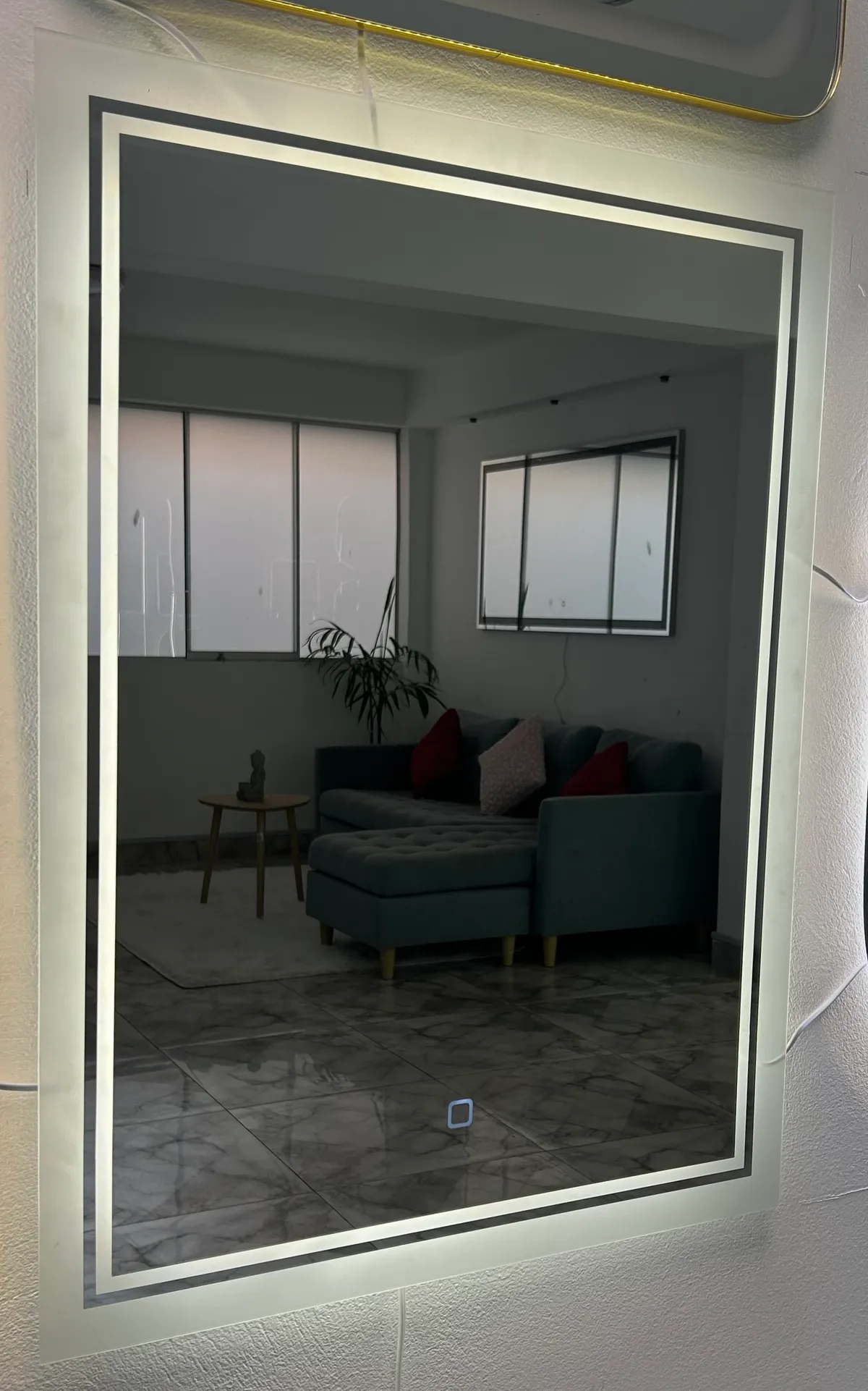 Espejo LED Ginevra · Rectangular, 49 × 70 cm — Levano Home Perú